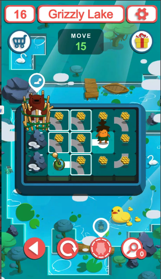 Honey Jam: Sliding puzzle screenshot 2