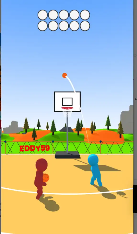 Hoop Shot Challenge SellUnitySourceCode screenshot 4