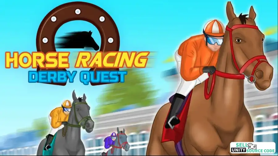 Horse Racing Derby Quest : Jockey Race Championshi SellUnitySourceCode  screenshot 2