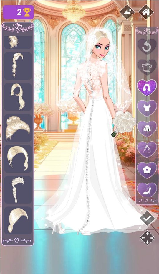 Icy Wedding - Winter dress up screenshot 2