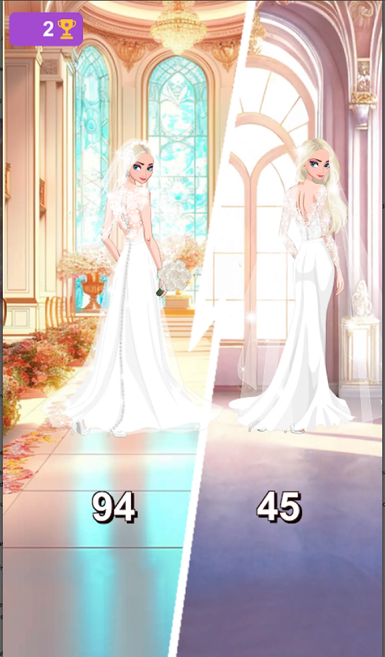 Icy Wedding - Winter dress up screenshot 4