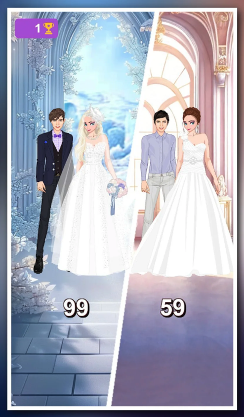 Icy Wedding - Winter dress up screenshot 9