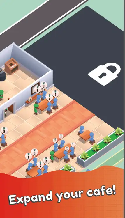 Idle Coffee Shop 3D screenshot 2