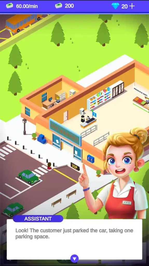 Idle Mini Mall-Market Tycoon SellUnitySourceCode screenshot 4