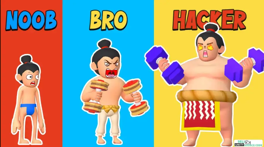 Idle Muscle: Lifting Hero 3D SellUnitySourceCode screenshot 5