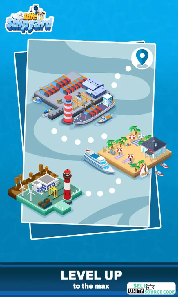 Idle Shipyard Tycoon SellUnitySourceCode screenshot 4