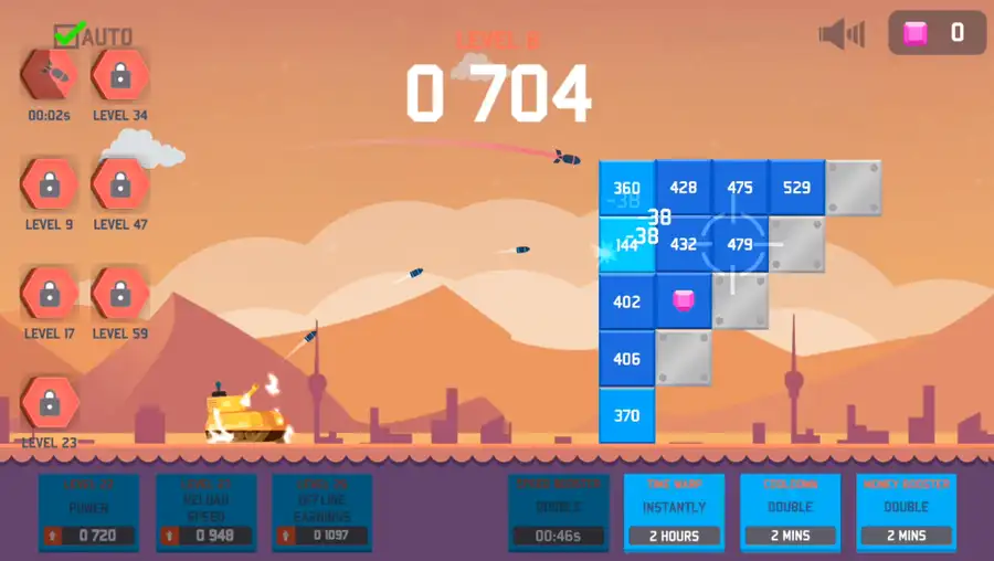 Idle Tank Battle SellUnitySourceCode screenshot 5