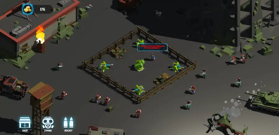 Idle Zombie Defense SellUnitySourceCode screenshot 4