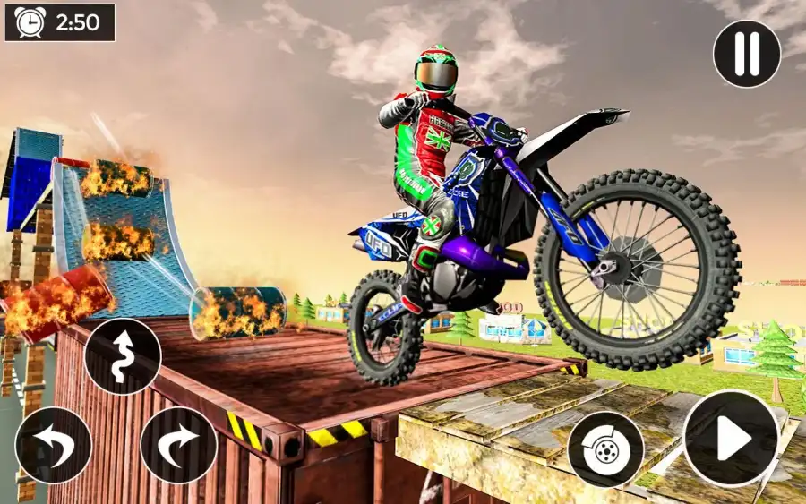 Impossible Stunts Bike Race: T SellUnitySourceCode  screenshot 4