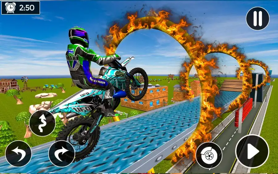 Impossible Stunts Bike Race: T SellUnitySourceCode  screenshot 5