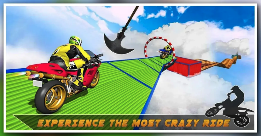 Impossible Stunts Bike Racing screenshot 6