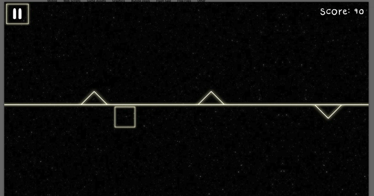 Infinite line runner - Unity Game With AdMob Ads screenshot 4