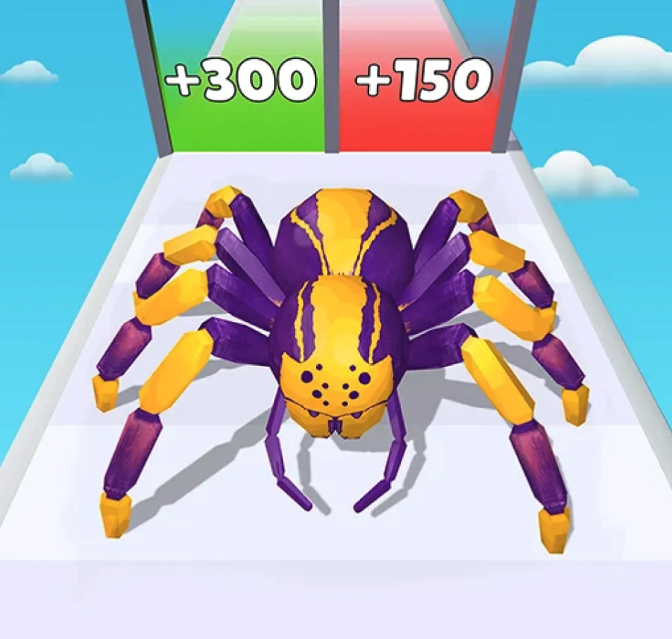 Insect Run - Spider Evolution screenshot 2