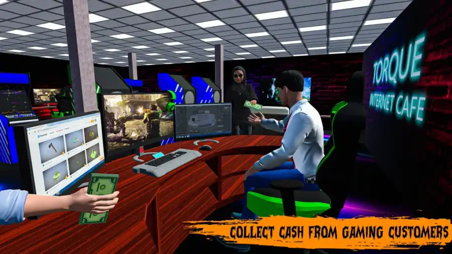    Internet Cyber Cafe Simulator SellUnitySourceCode screenshot 4