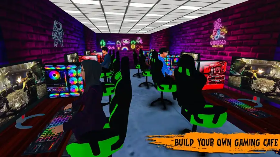    Internet Cyber Cafe Simulator SellUnitySourceCode screenshot 5