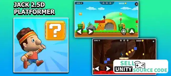 Jack Platformer Game Best Qualit SellUnitySourceCode screenshot 2
