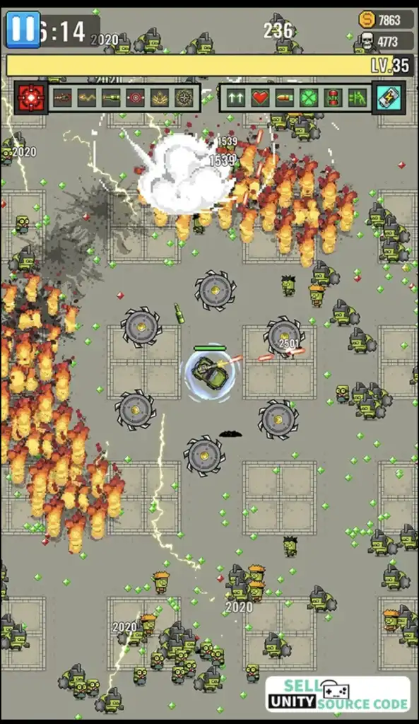 Jackal Squad Survival.io – SellUnitySourceCode screenshot 3
