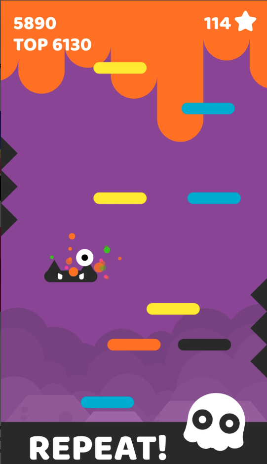Jelly Jump Unity Source Code – Cute Endless Hopping Arcade Game screenshot 3