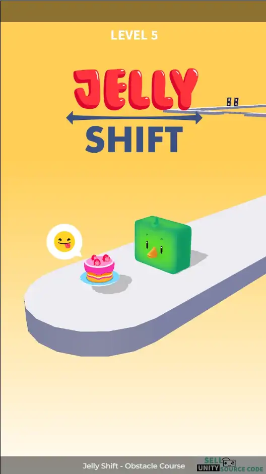 Jelly Shift - Obstacle Course SellUnitySourceCode screenshot 5
