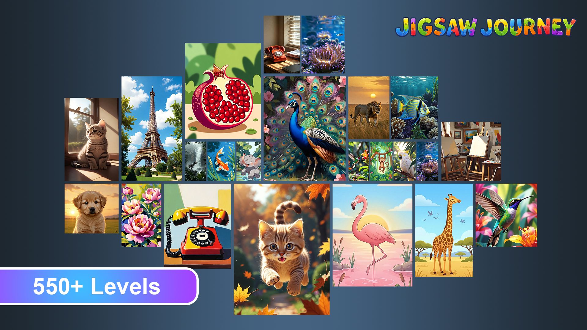 Jigsaw Solitaire - Game Template Unity screenshot 2