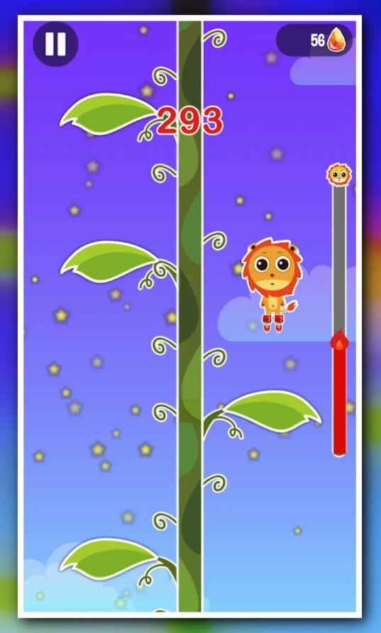 Jumping Sky Unity Source Code – Endless Vertical Jump Game Template screenshot 7