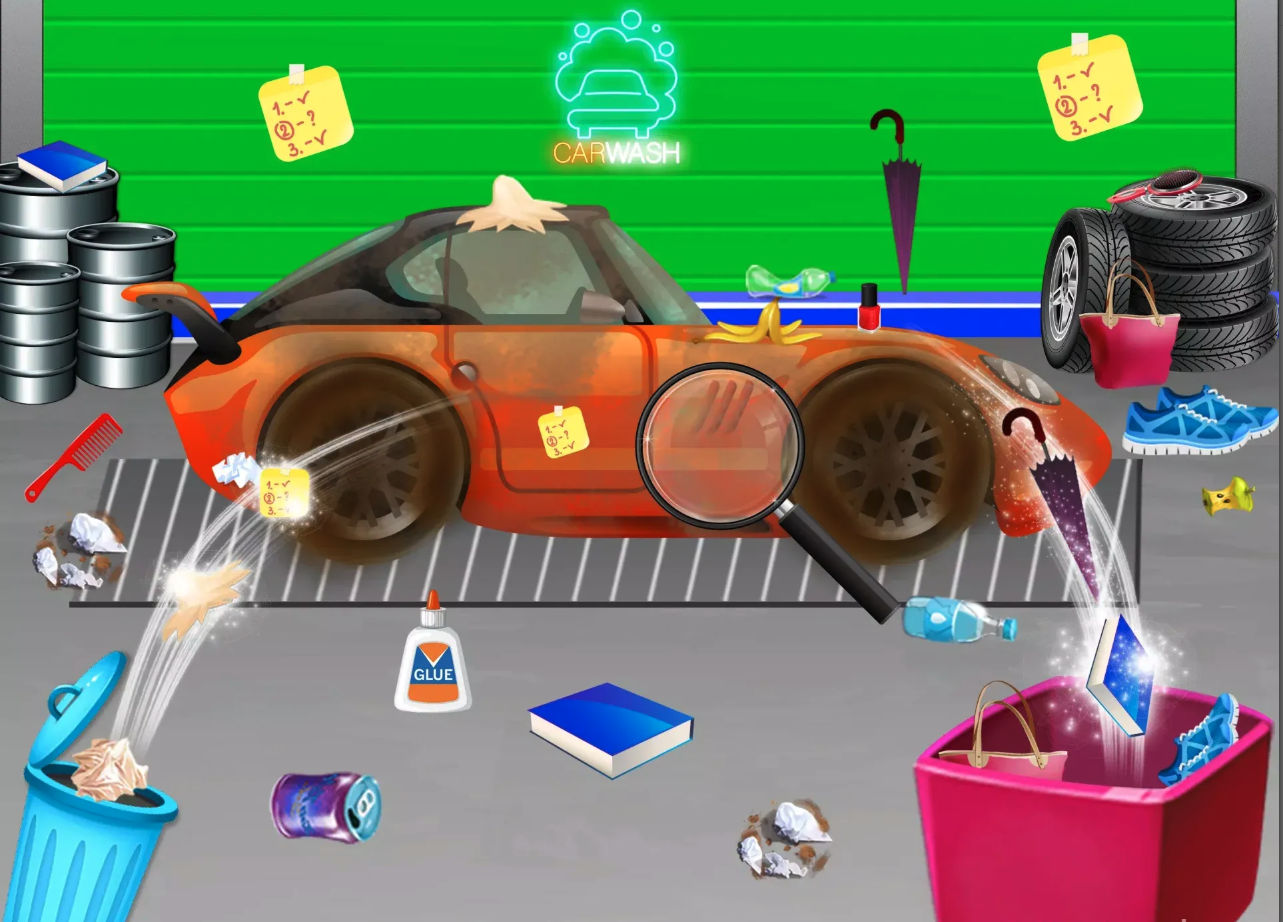 Kids Car Wash Salon Service Workshop screenshot 5