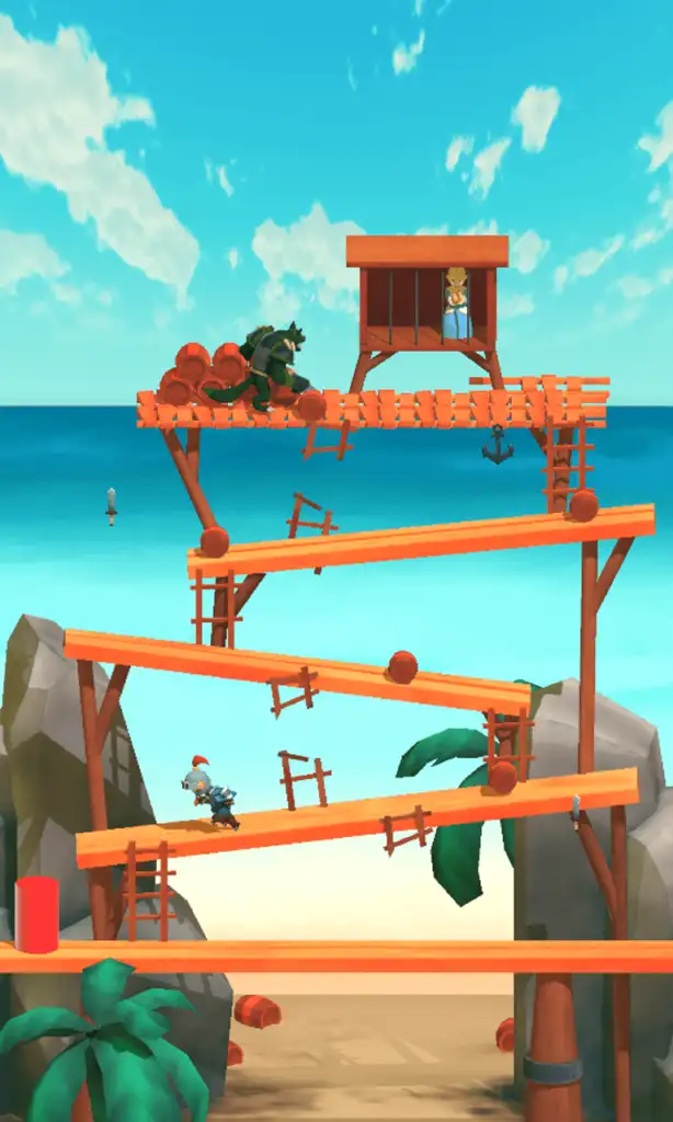 KungFu King Kong 3D SellUnitySourceCode.  screenshot 2