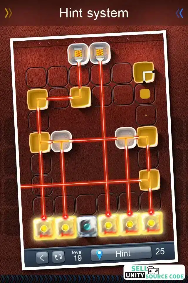 Laser Box - Puzzle Unique Game SellUnitySourceCode screenshot 2
