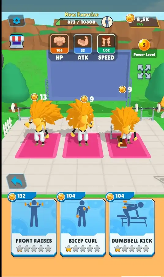 Legendary Lifting Gym Clicker SellUnitySourceCode  screenshot 4