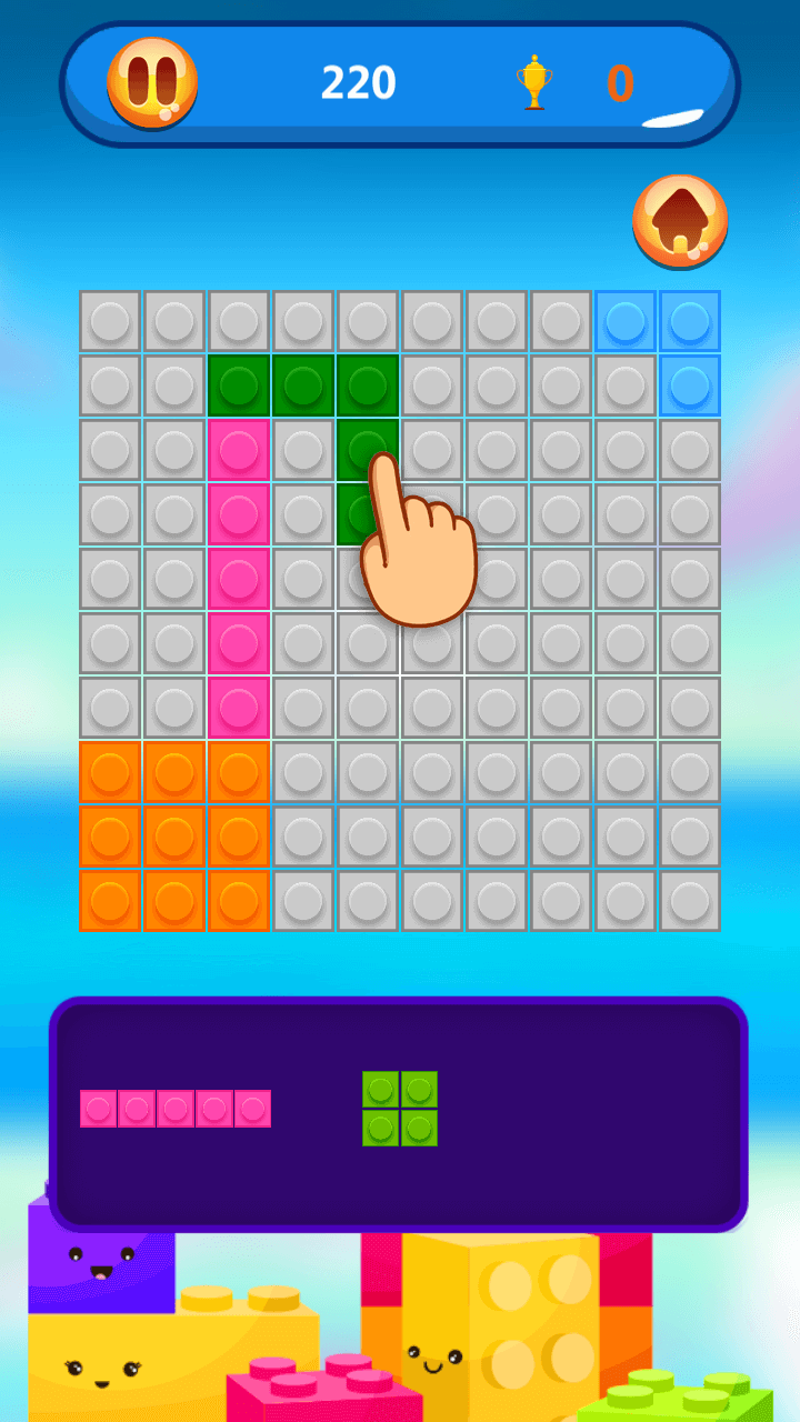 Lego Puzzle Block Game Unity Template screenshot 3