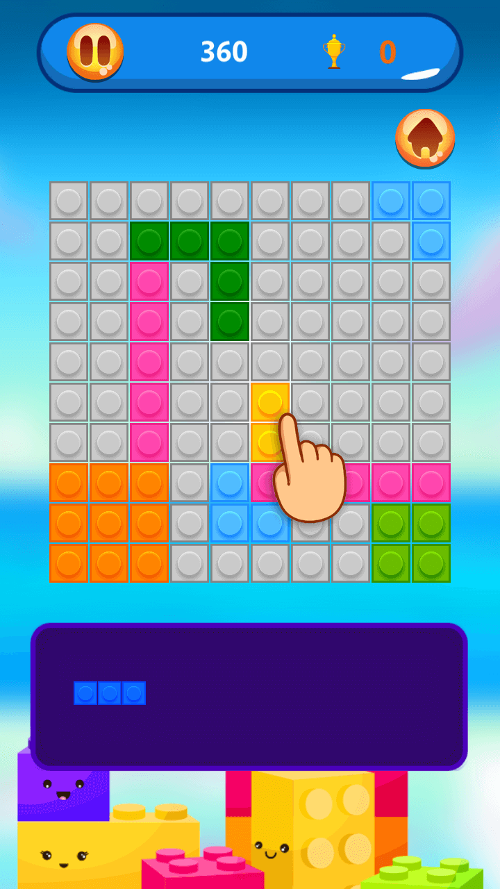 Lego Puzzle Block Game Unity Template screenshot 4