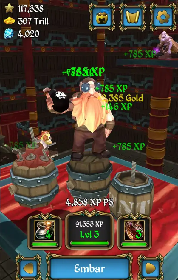 Level Up: Villains – Idle RPG Game screenshot 3