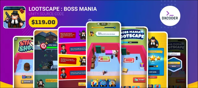 Lootscape : Boss Mania SellUnitySourceCode