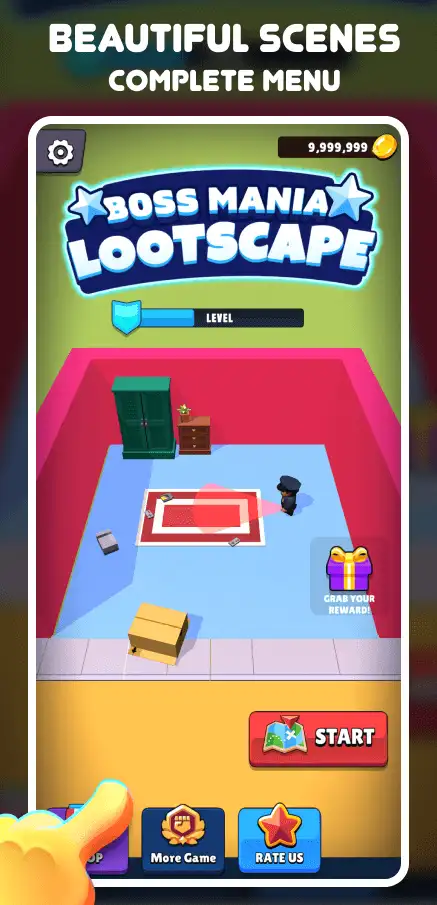 Lootscape : Boss Mania SellUnitySourceCode screenshot 3