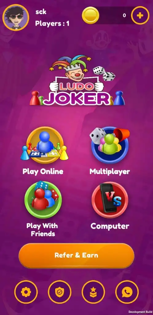 🎲 Ludo Joker With Online Multiplayers Real Money SellUnitySourceCode screenshot 2