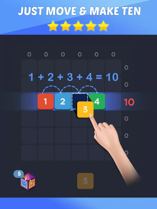 Make Ten – Connect the Numbers Puzzle Unity Source Code screenshot 3