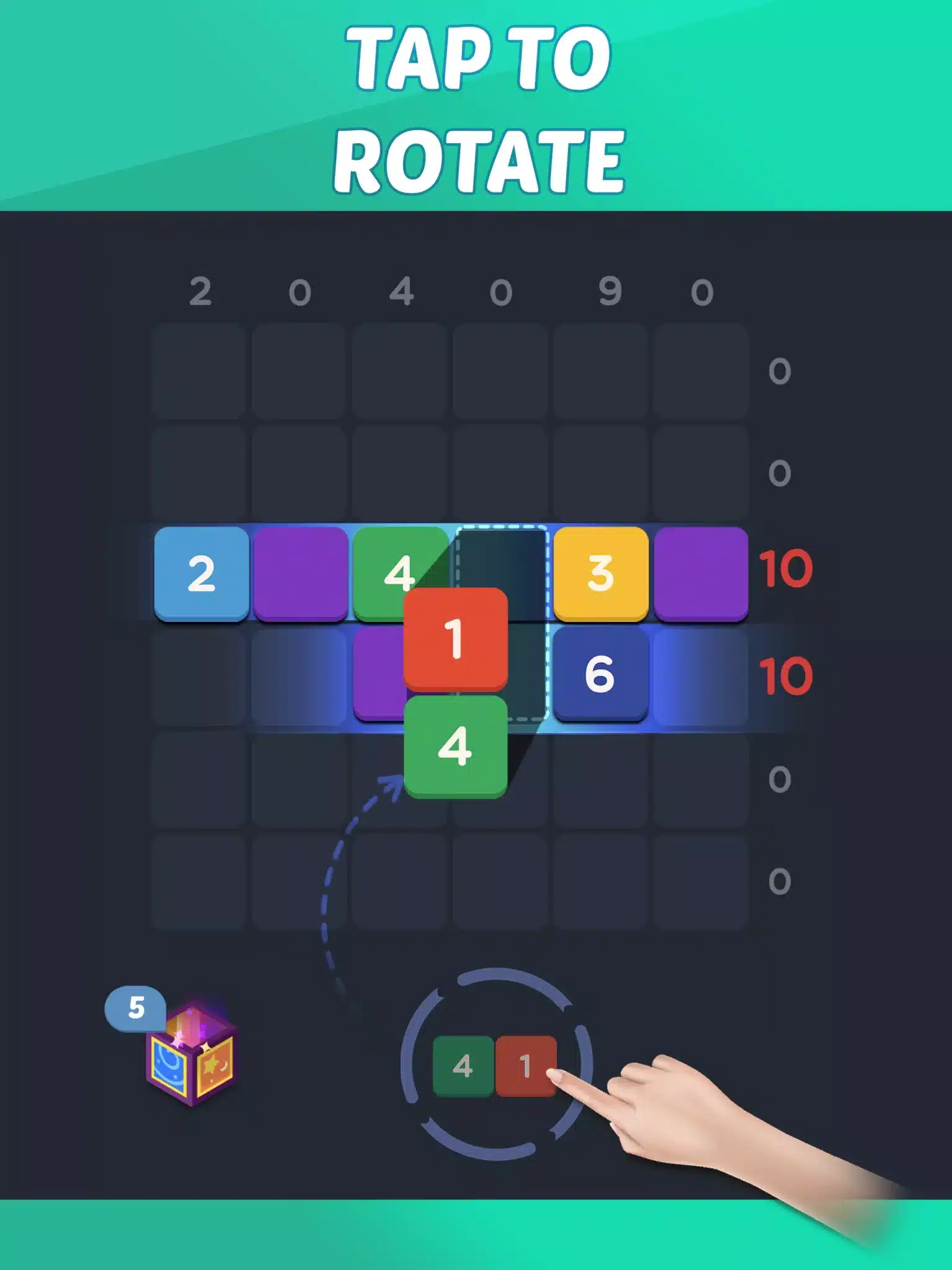 Make Ten – Connect the Numbers Puzzle Unity Source Code screenshot 6