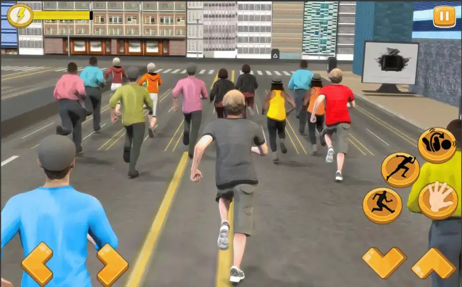 Marathon Race Simulator 3D screenshot 3