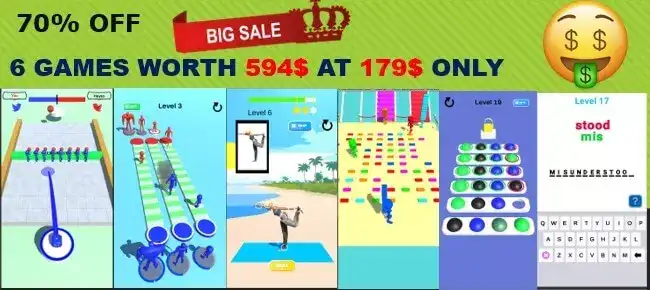 Master Coder’s Summer Bundle Offer: 6 TOP Trending SellUnitySourceCode screenshot 2