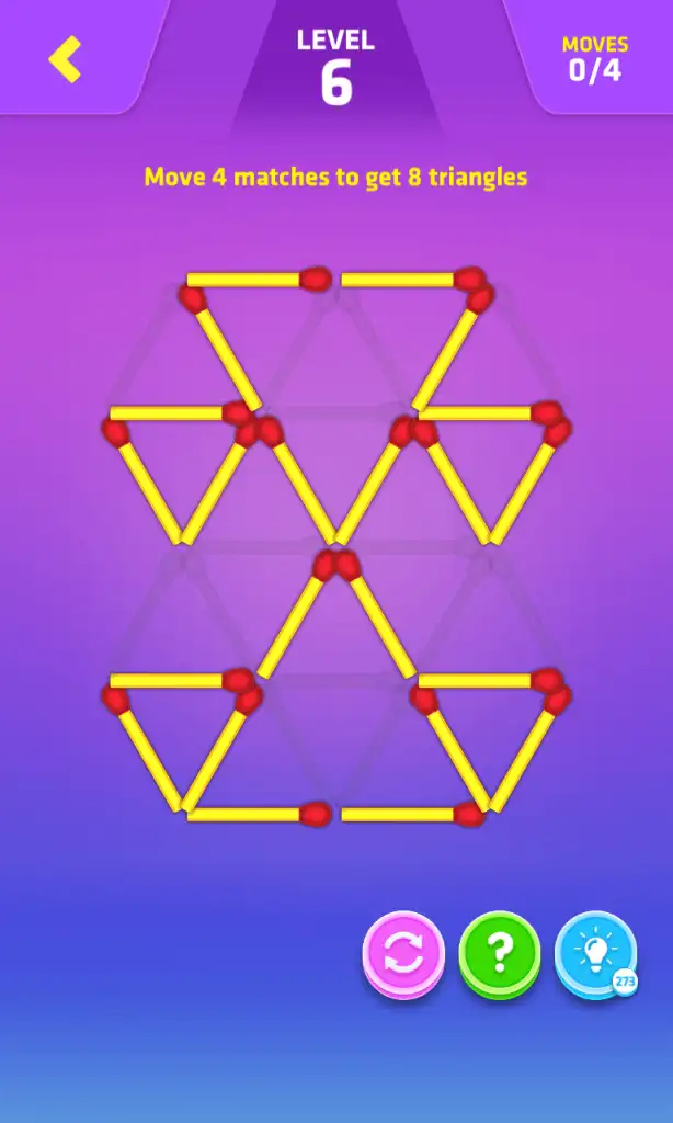Matches Puzzle Game – SellUnitySourceCode screenshot 5