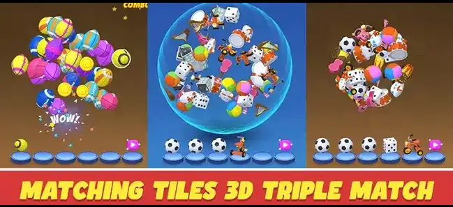 Matching Tiles 3D Triple Match SellUnitySourceCode