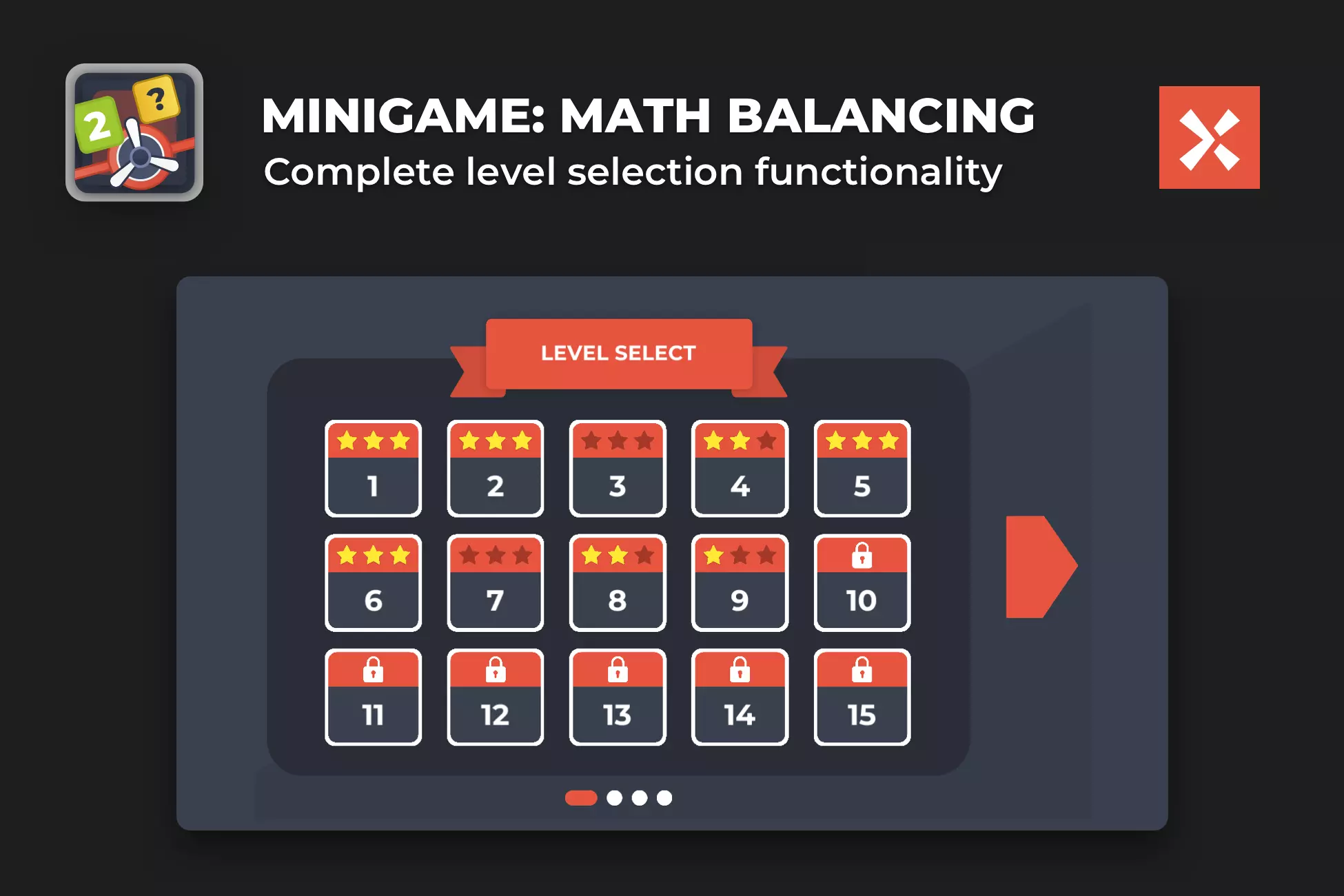 Math Balancing Game- Math Balancing Unity Template screenshot 3