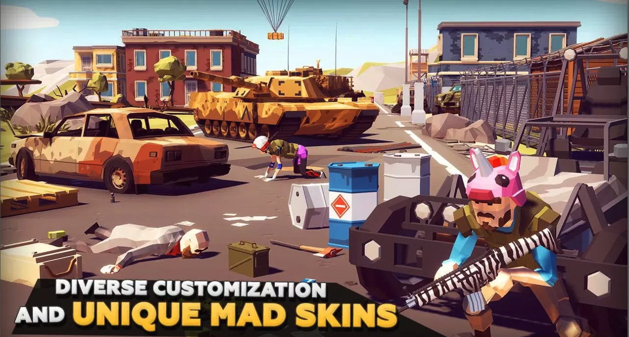 Medal Of Legends Zombie Survival - Polygon Battle Royale: Battlegrounds screenshot 7