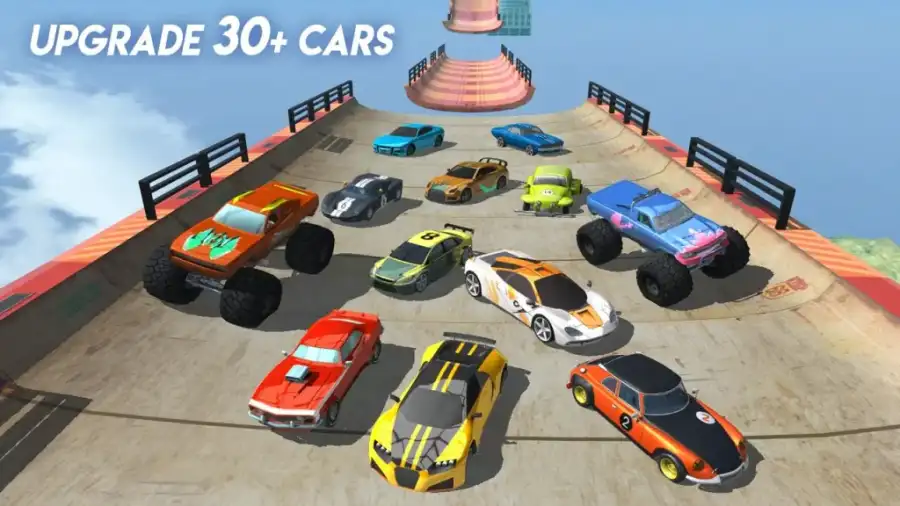 Mega Ramp : Impossible Tracks SellUnitySourceCode screenshot 4