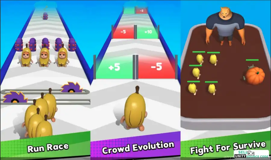 Merge Banana Cat SellUnitySourceCode