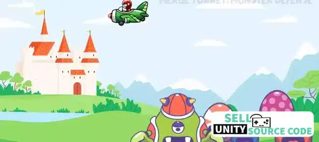 Merge Turret: Monster Defense SellUnitySourceCode  