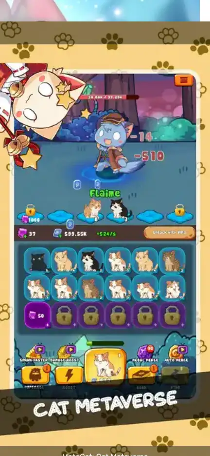 MetaCat: Cat Metaverse Free SellUnitySourceCode screenshot 3
