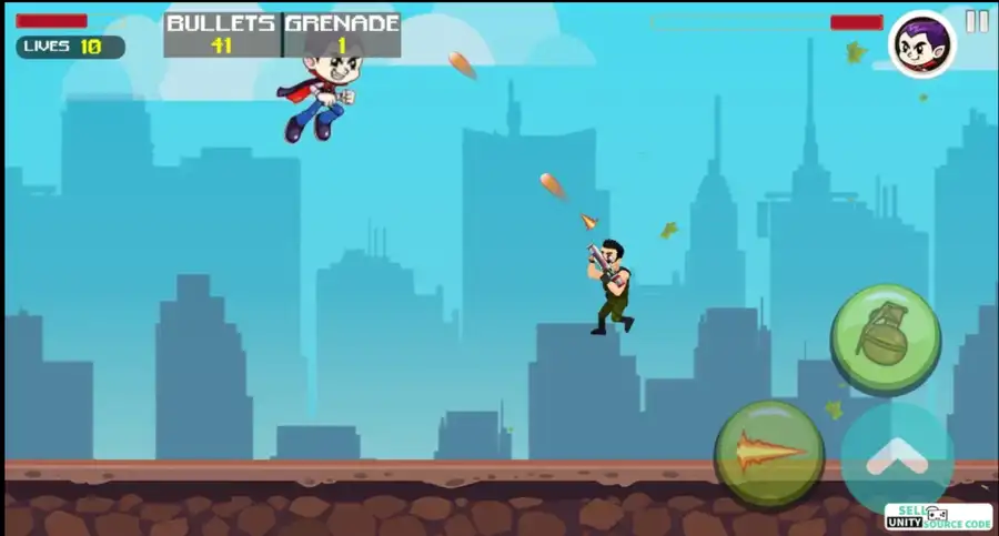 Metal Soldier - Dynamic Shooter Unity Template SellUnitySourceCode