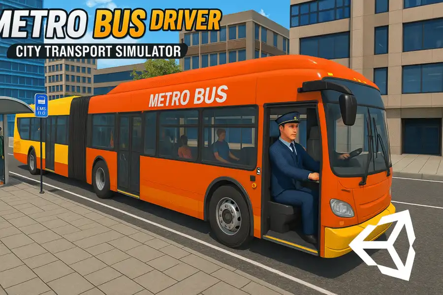 Metro Bus Driver – City Transport Simulator Unity source code