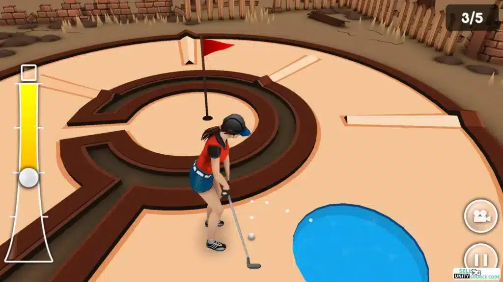 ⛳ Mini Golf Game 3D – Best Casual Sports SellUnitySourceCode screenshot 4